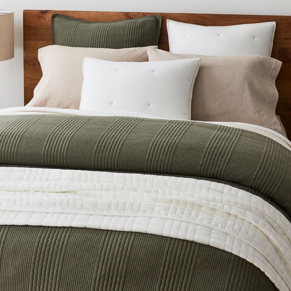 Cotton Cloud Jersey Duvet Cover & Shams West Elm UK